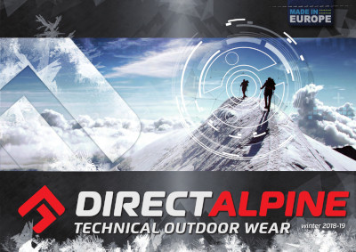 Katalog outdoorového oblečení Direct Alpine - zima 2018