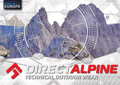 Katalog outdoorového oblečení Direct Alpine - léto 2018