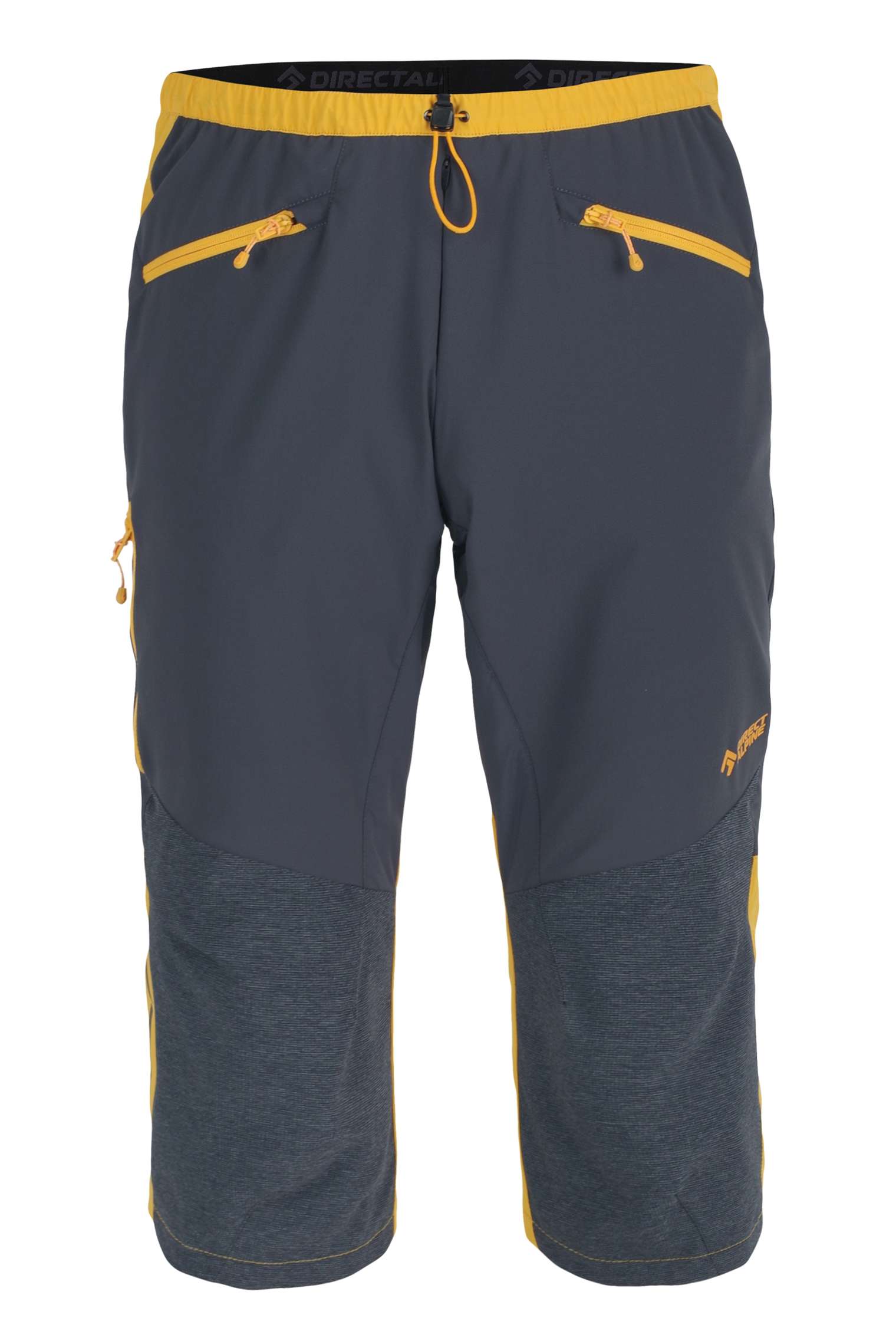 Levně Pánské Lezecké Kalhoty Ascent Light 3/4 Anthracite/Mango