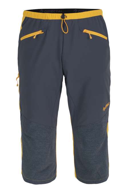 Fotogalerie Pánské lezecké kalhoty ASCENT LIGHT 3/4 anthracite/mango