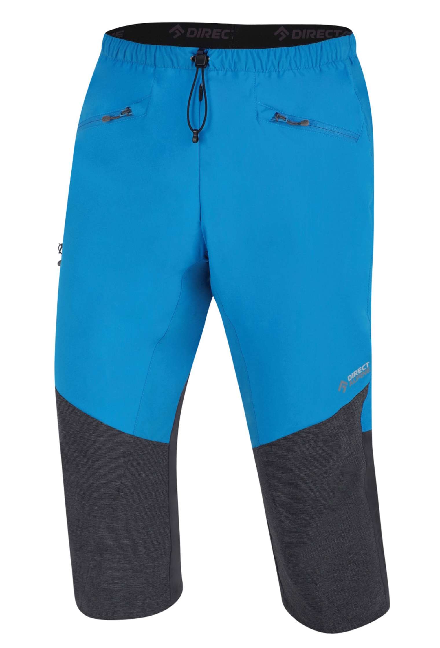 Levně Pánské Lezecké Kalhoty Ascent Light 3/4 Anthracite/Ocean