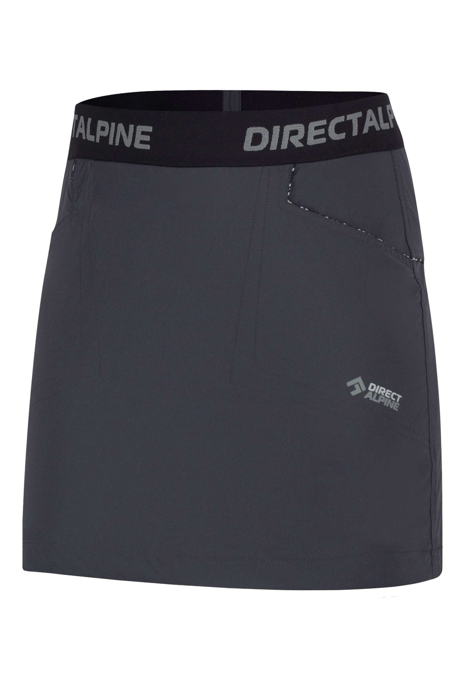Levně Dámská Outdoorová Sukně Alba Lady Anthracite