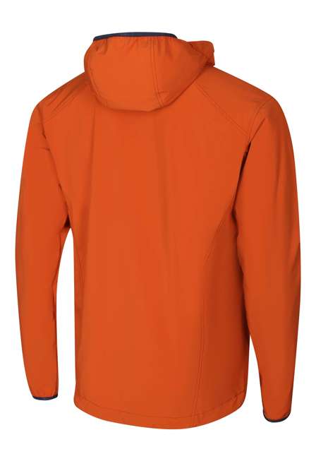 Fotogalerie Pánská outdoorová bunda DRU LIGHT cinnamon/navy