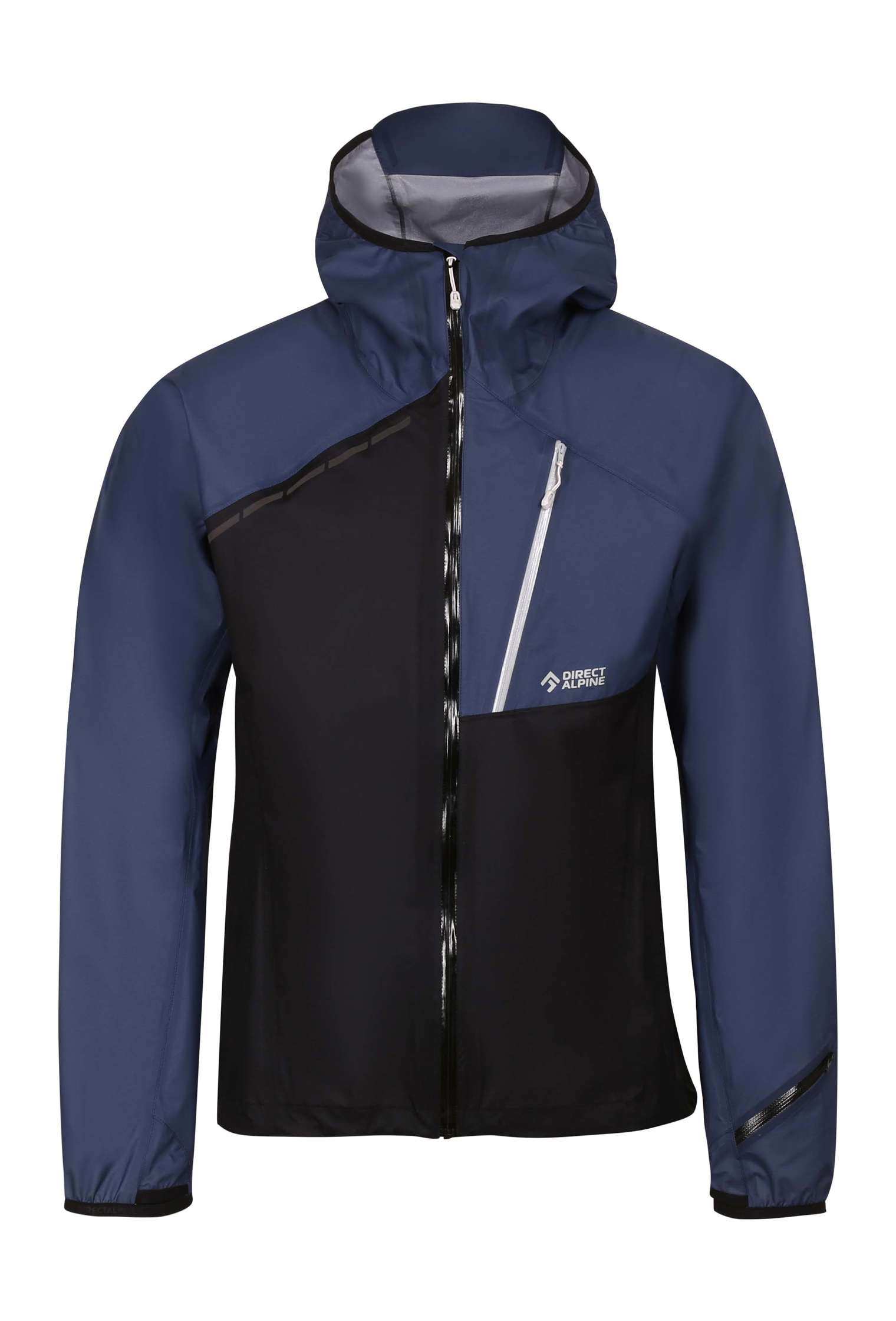 Levně Pánská Hardshellová Bunda Cyclone Black/Navy