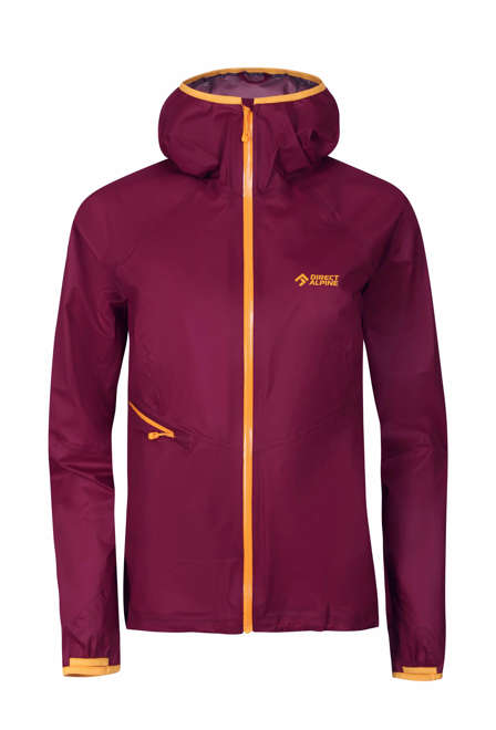 Fotogalerie Dámská hardshellová bunda CYCLONE LADY cherry/mango