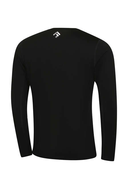 Fotogalerie Pánské merino triko FURRY LONG black (Rock way)
