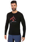 Fotogalerie Pánské merino triko FURRY LONG black (Rock way)