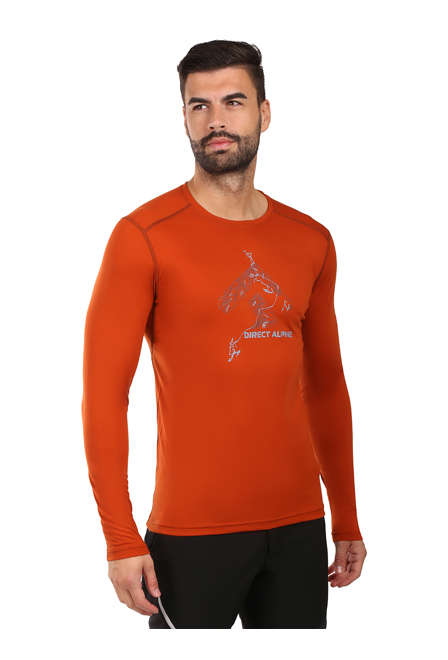 Fotogalerie Pánské merino triko FURRY LONG cinnamon (Rock way)