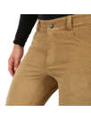 Fotogalerie Pánské manžestrové kalhoty FOX PANTS camel