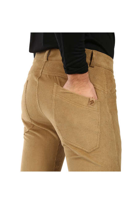 Fotogalerie Pánské manžestrové kalhoty FOX PANTS camel