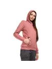 Fotogalerie Dámská outdoorová mikina HOODIE TECH LADY coral