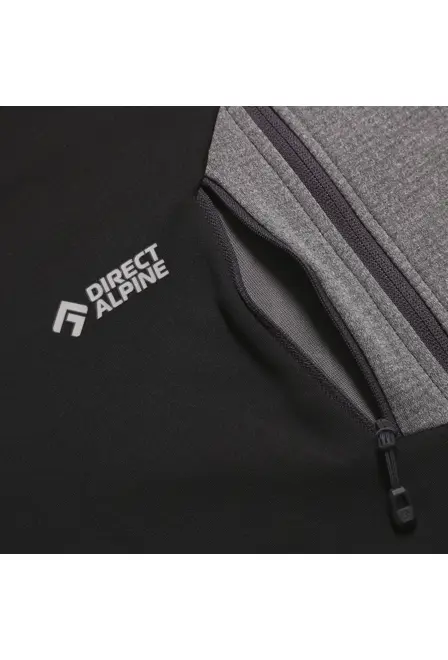 Fotogalerie Pánská sportovní mikina MALLET black/anthracite