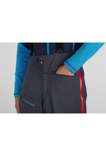 Fotogalerie Pánské nepromokavé kalhoty DEAMON PANTS anthracite