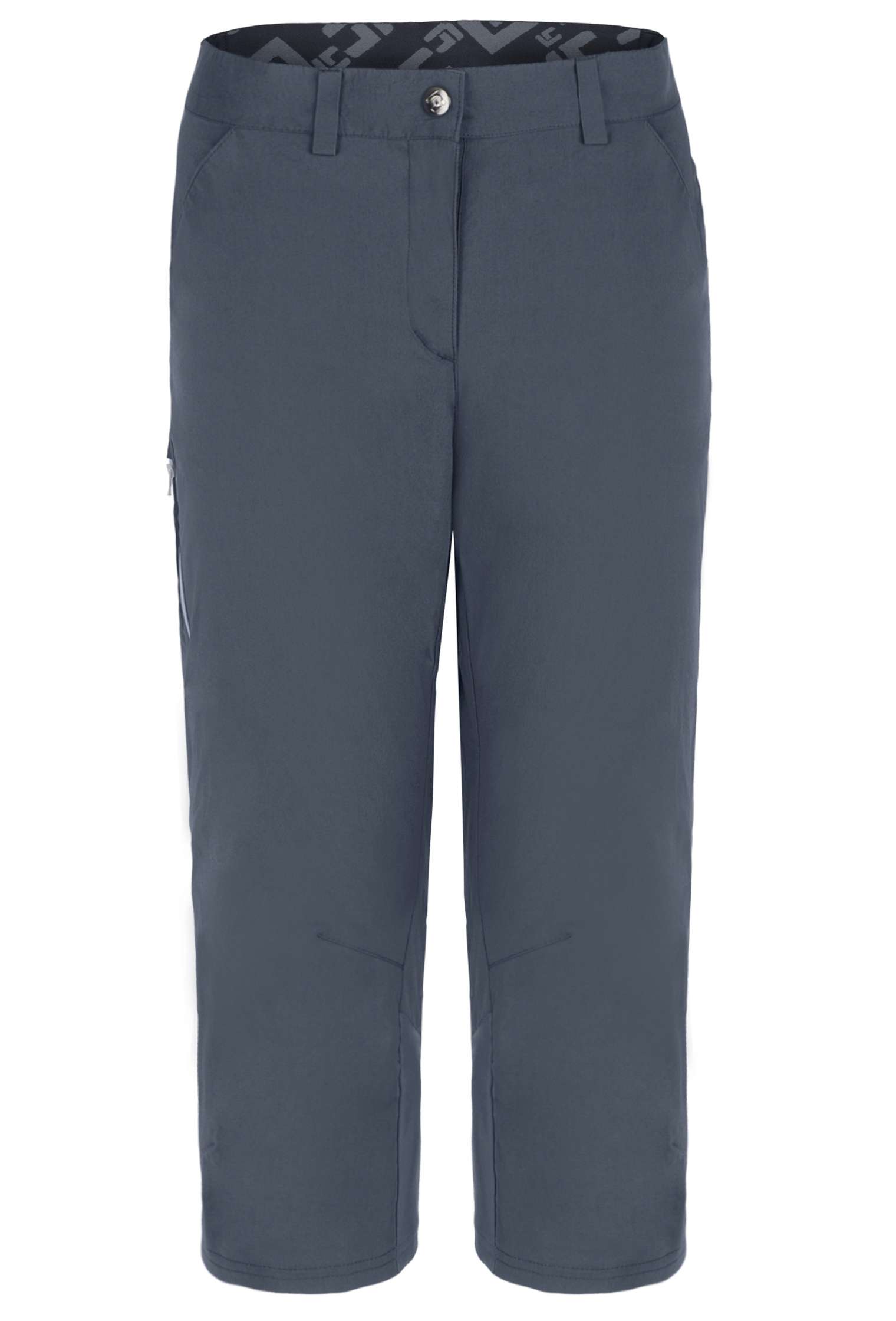 Levně Dámské Outdoorové Kalhoty 3/4 Alaro Lady Anthracite