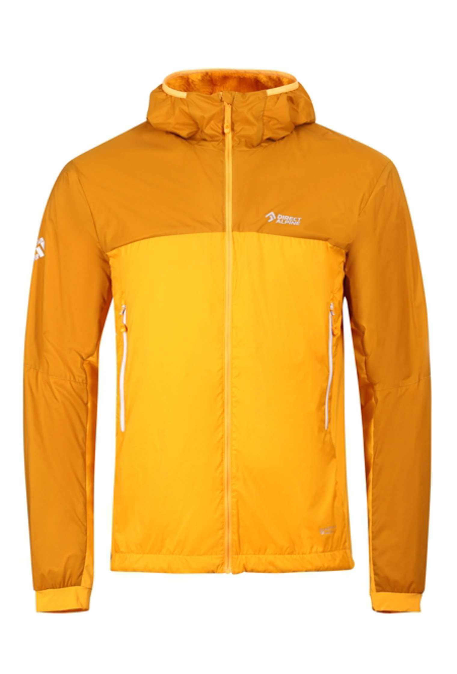 Levně Pánská Větruodolná Zateplená Bunda Alpha Jacket Mango/Caramel