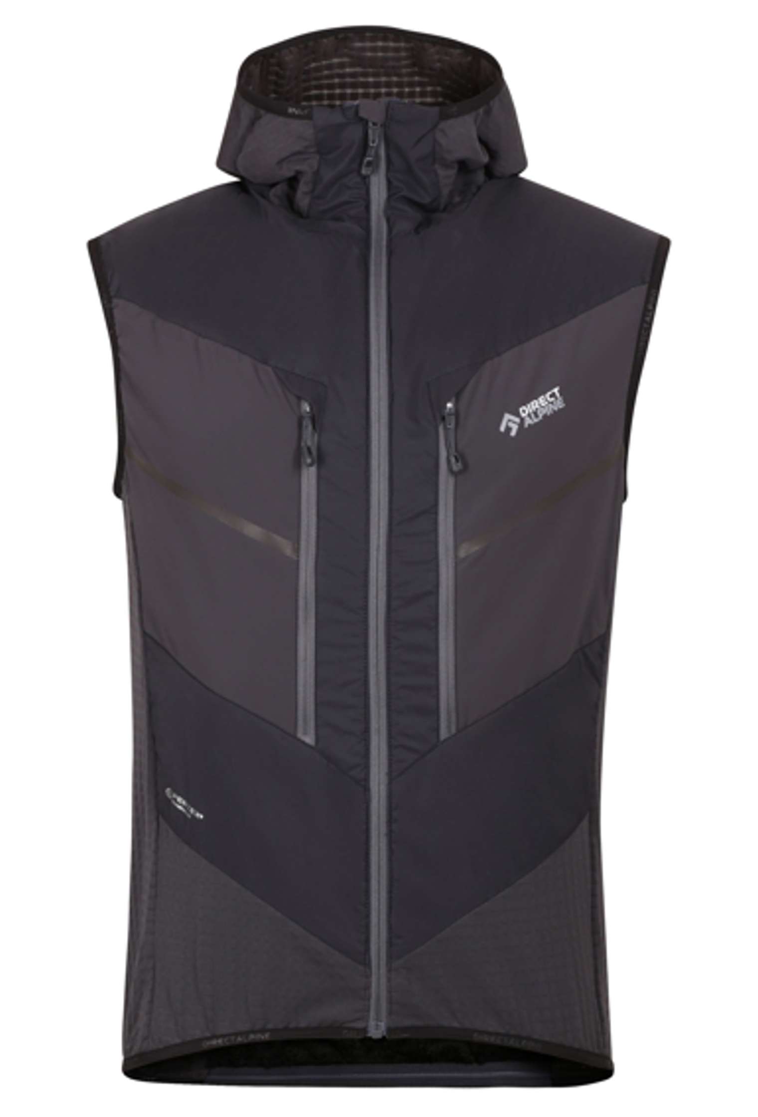 Levně Pánská Outdoorová Vesta Alpha Vest Anthracite