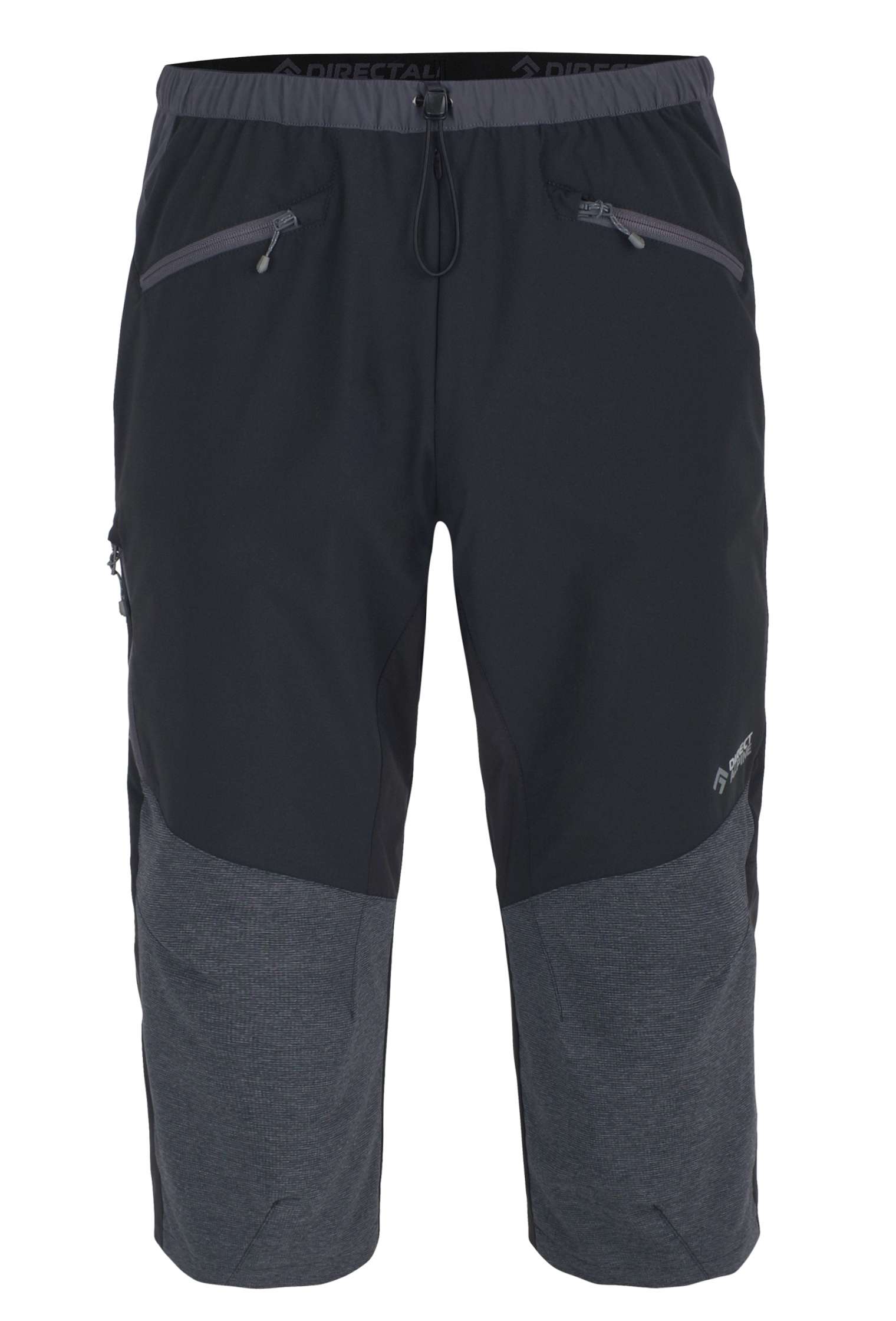 Levně Pánské Lezecké Kalhoty Ascent Light 3/4 Anthracite/Black