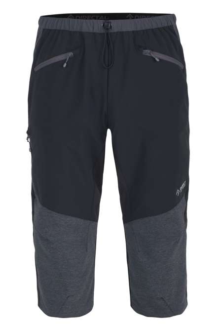 Fotogalerie Pánské lezecké kalhoty ASCENT LIGHT 3/4 anthracite/black