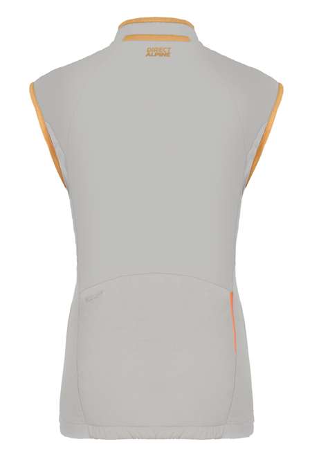 Fotogalerie Dámská outdoorová vesta BORA VEST LADY grey/mango
