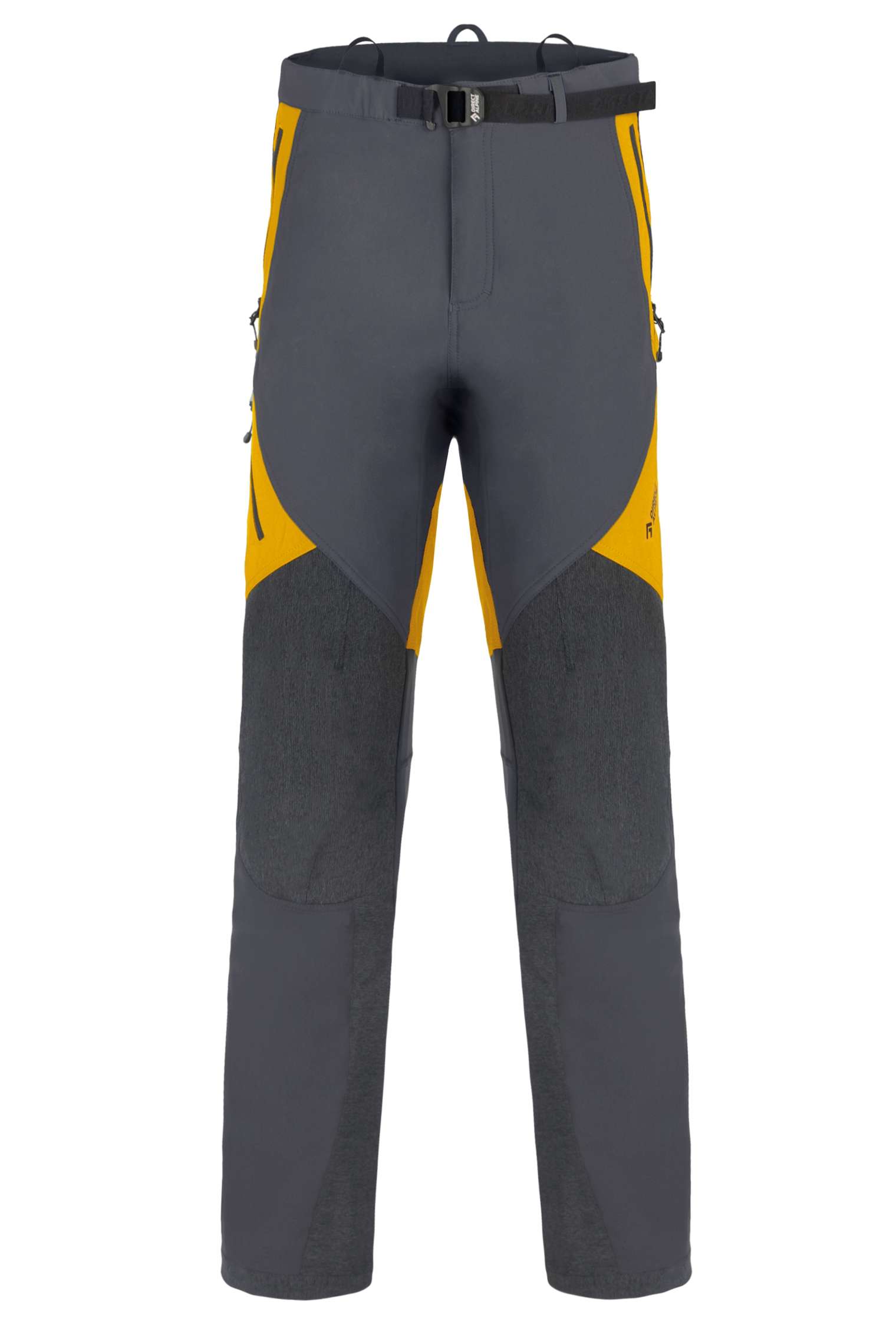 Levně Pánské Outdoorové Kalhoty Cascade Plus Anthracite/Mango