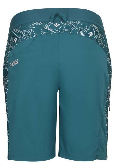 Fotogalerie Dámské lezecké kraťasy CREEK LADY emerald