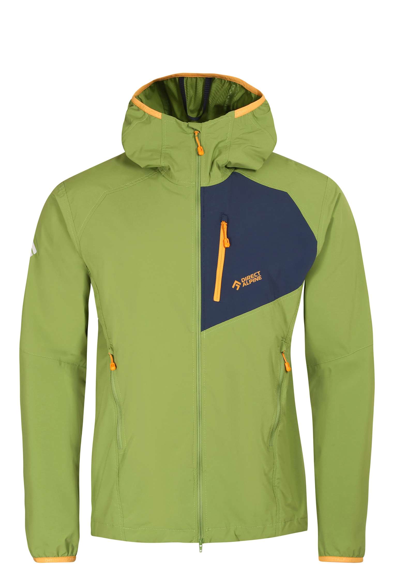 Levně Pánská Outdoorová Bunda Dru Light Green/Navy