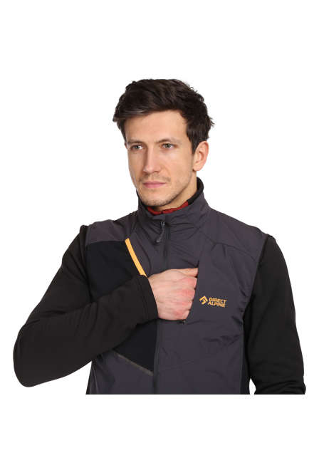 Fotogalerie Pánská sportovní vesta ELEMENT anthracite/black