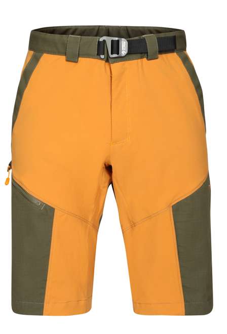 Fotogalerie Pánské outdoorové kalhoty FREMONT SHORTS ochre/khaki