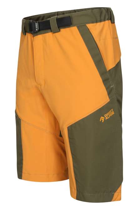 Fotogalerie Pánské outdoorové kalhoty FREMONT SHORTS ochre/khaki
