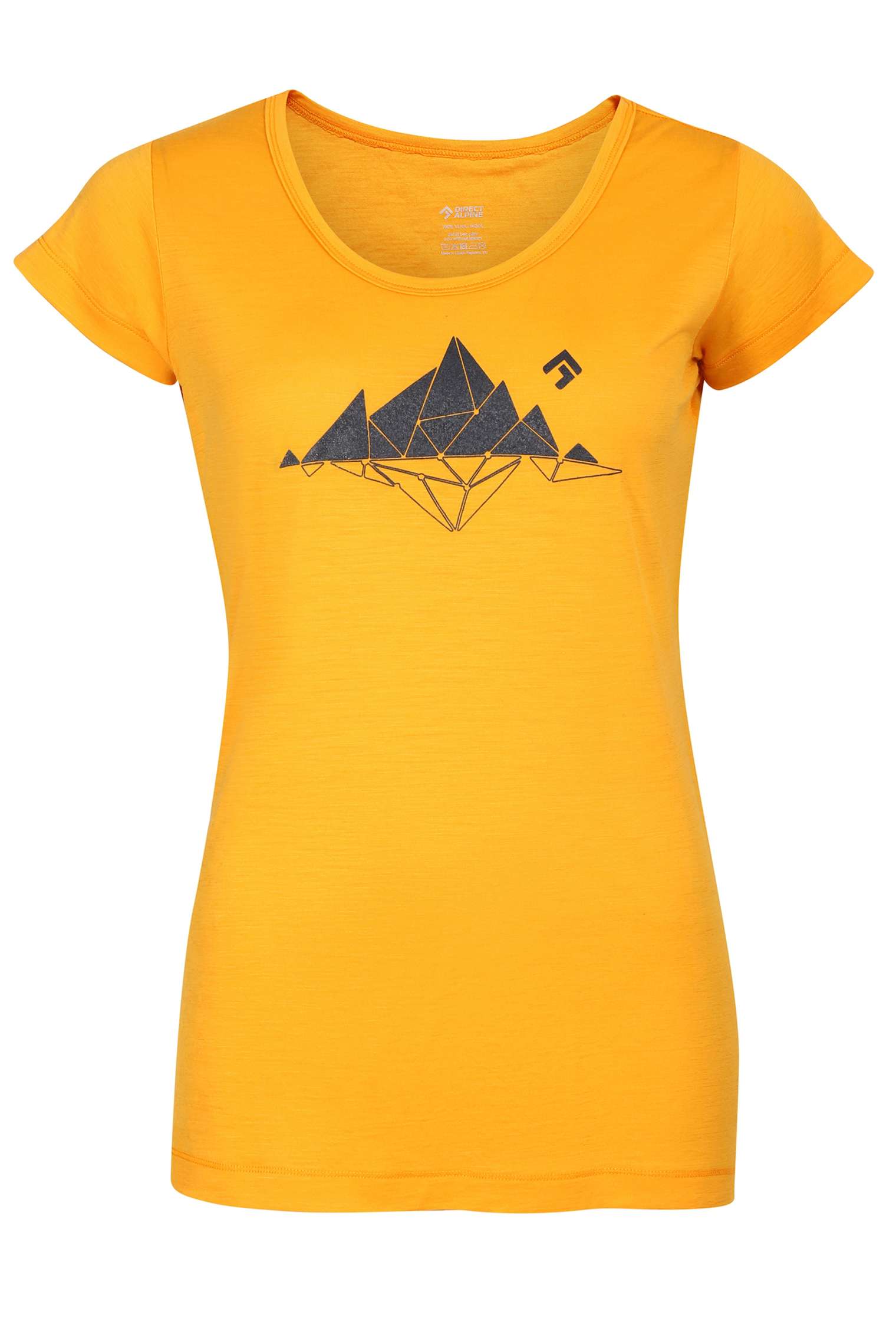 Levně Dámské Funkční Merino Triko Furry Lady Mango (Glacial Lake)