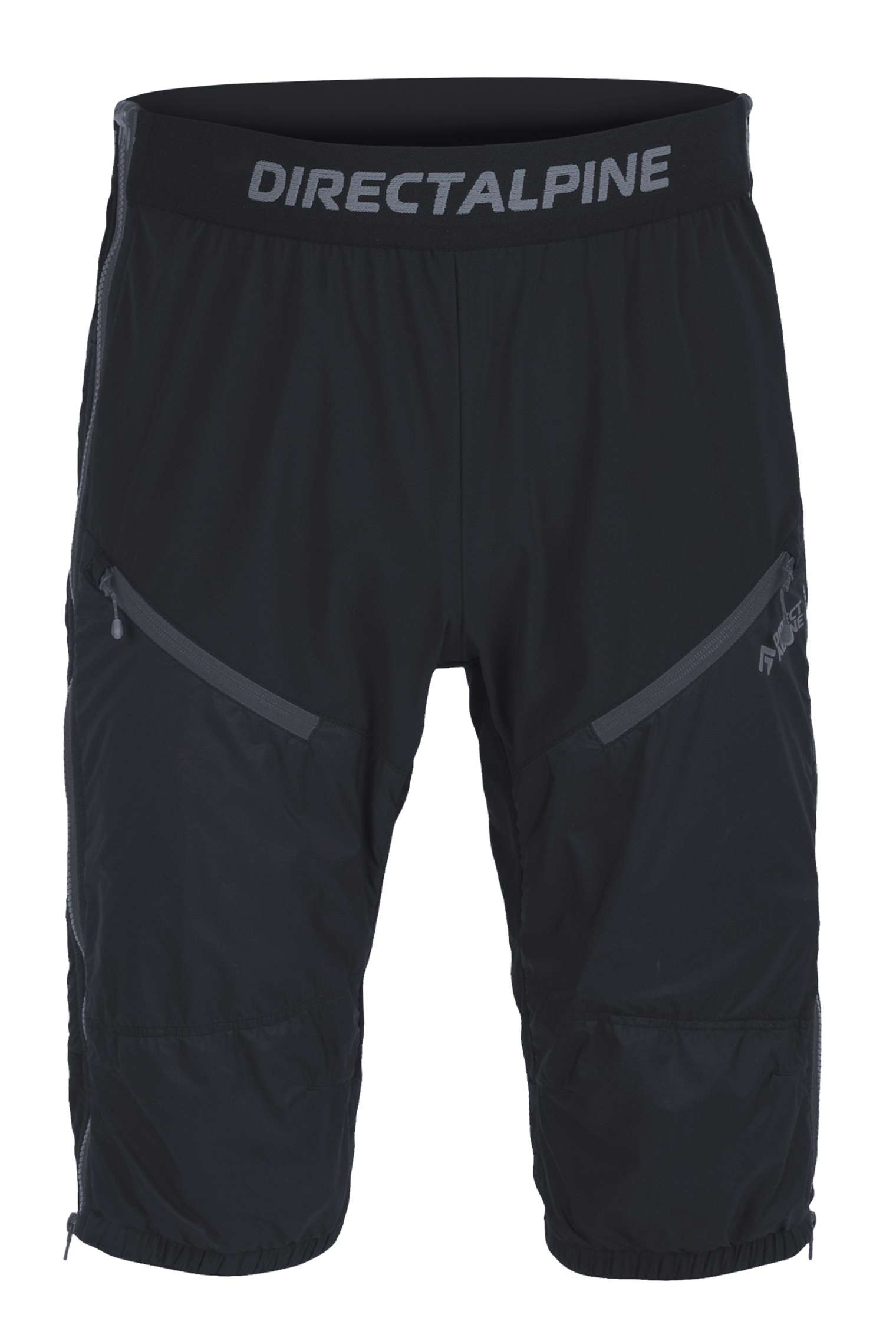 Levně Pánské Šortky Logan Alpha Black/Grey