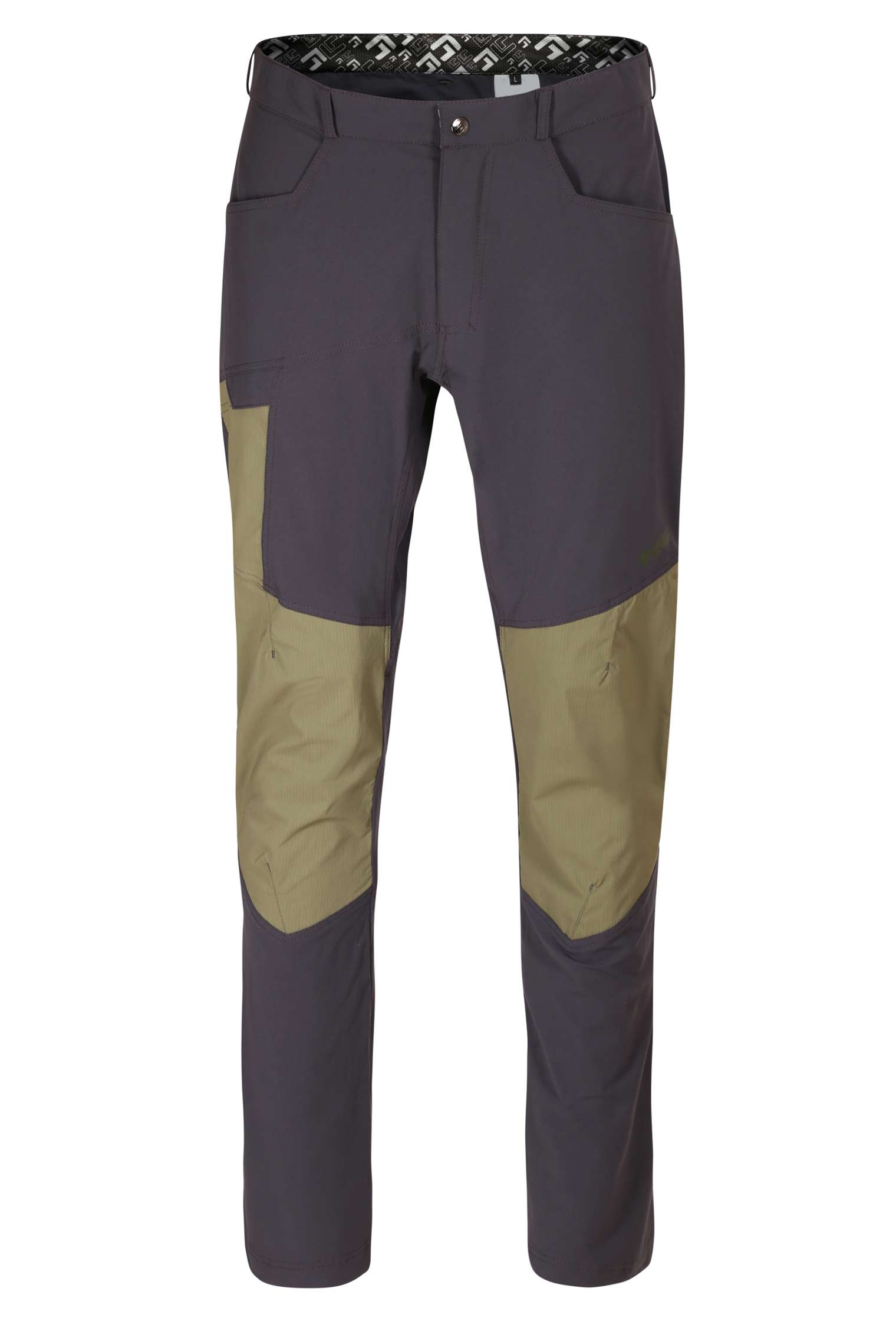 Levně Pánské Outdoorové Kalhoty Mordor Anthracite/Khaki