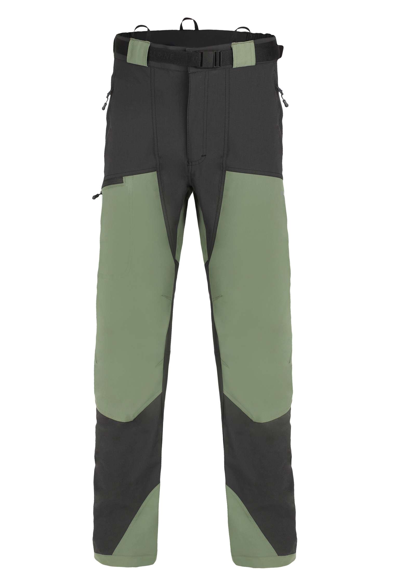 Pánské Outdoorové Kalhoty Mountainer Tech Anthracite/Khaki