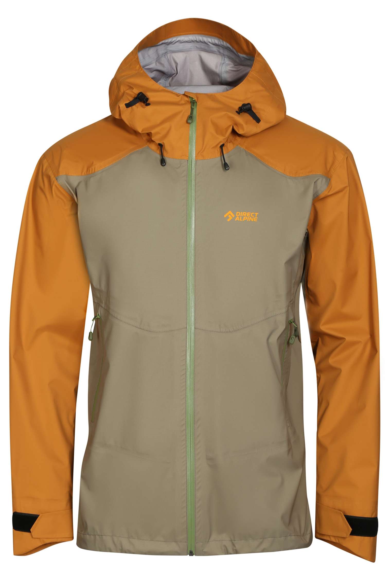 Levně Pánská Nepromokavá Bunda Talung Caramel/Khaki