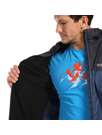 Fotogalerie Pánská větruodolná zateplená bunda ALPHA JACKET navy/anthracite
