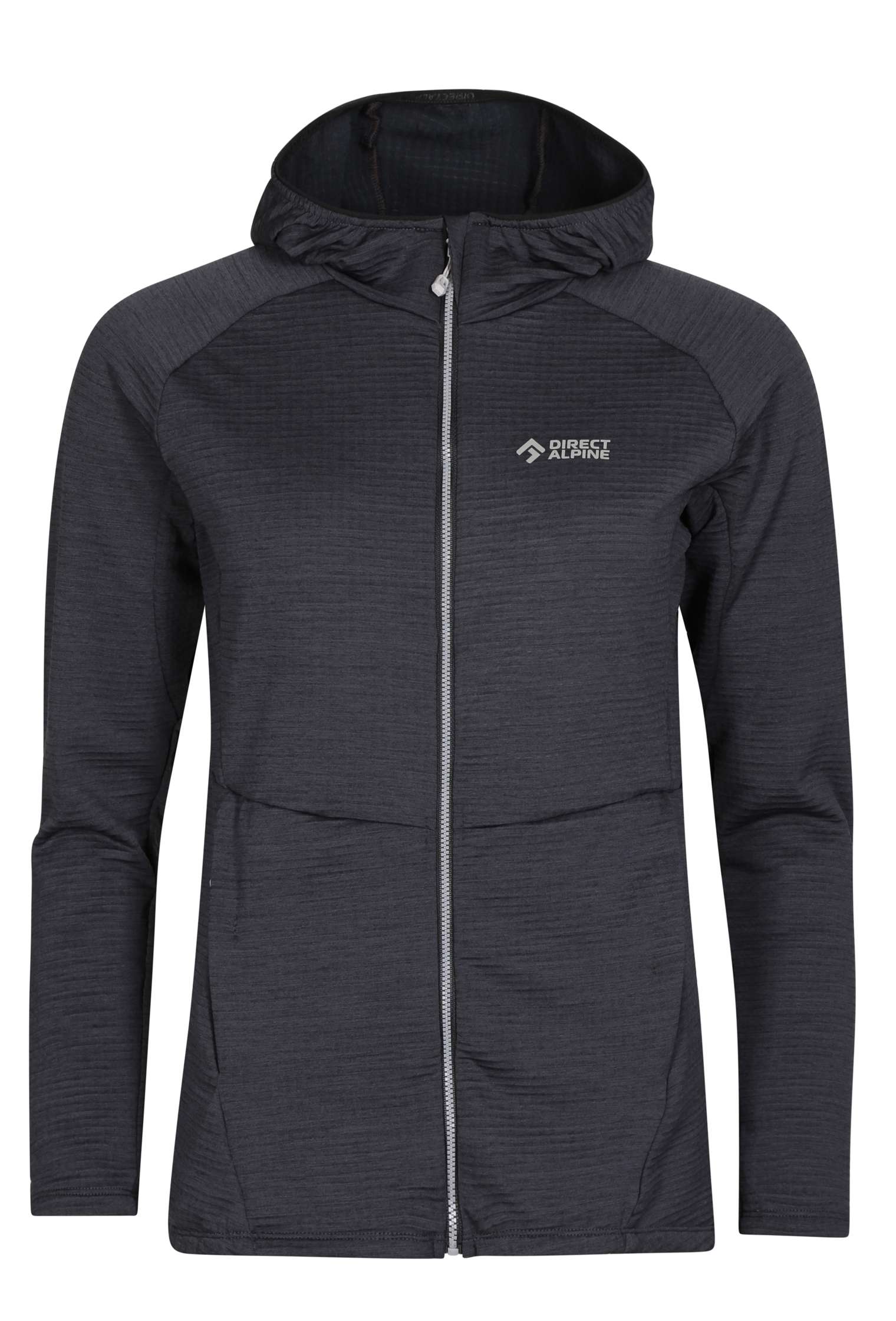 Levně Dámská Fleecová Mikina Sella Hood Lady Anthracite