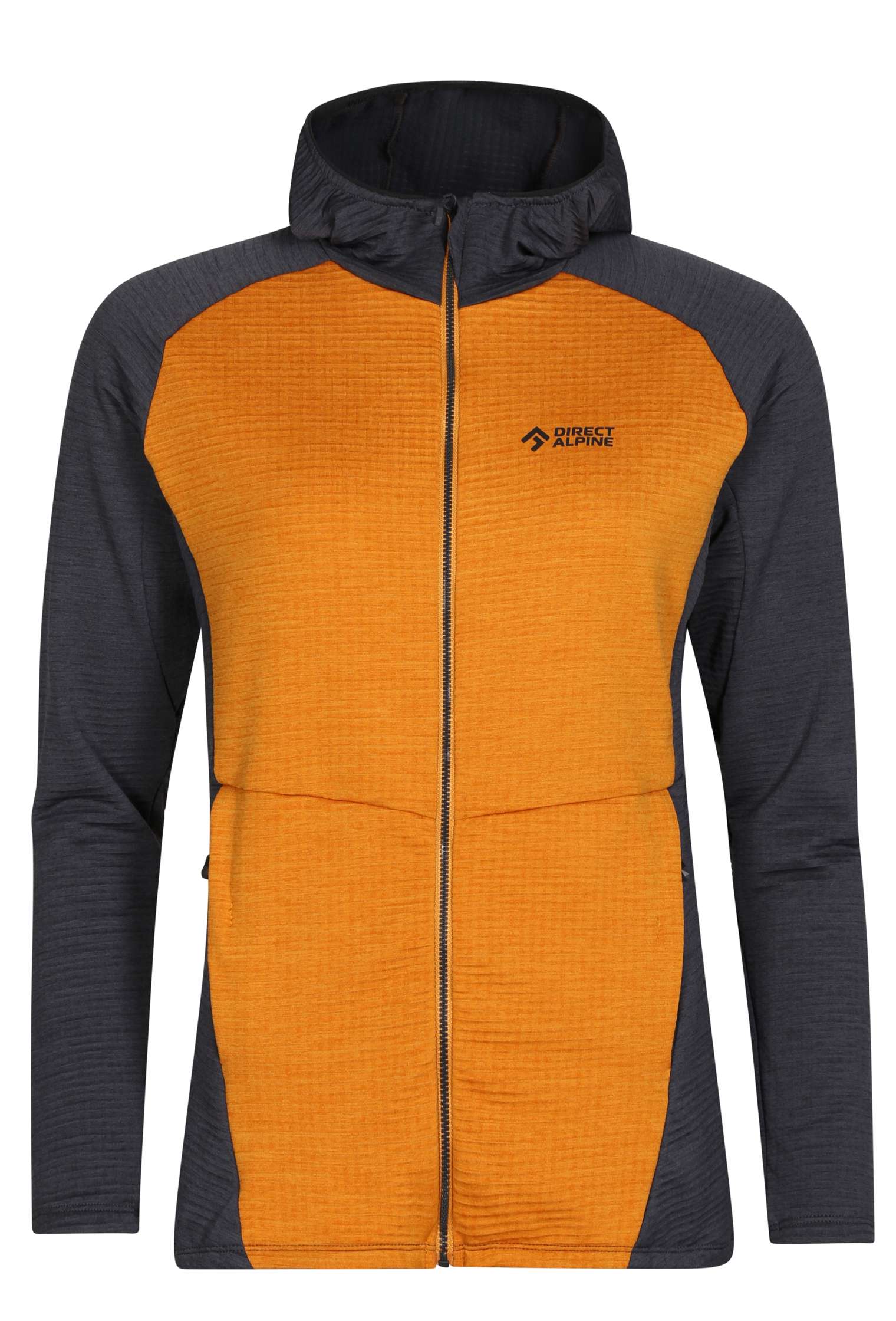 Levně Dámská Fleecová Mikina Sella Hood Lady Ochre/Anthracite