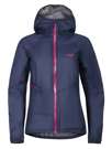 Fotogalerie Dámská hardshellová bunda CYCLONE LADY navy/orchid