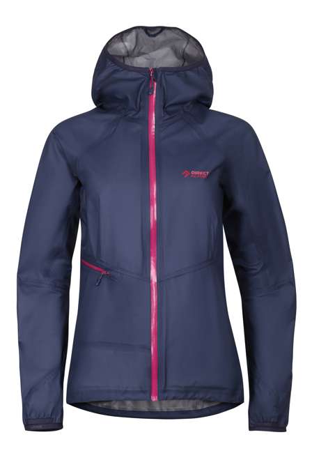 Fotogalerie Dámská hardshellová bunda CYCLONE LADY navy/orchid