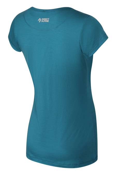 Fotogalerie Dámské funkční merino triko FURRY LADY emerald (Buddy)