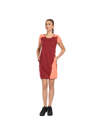 Fotogalerie Dámské bavlněné šaty FLOWY LADY palisander/coral