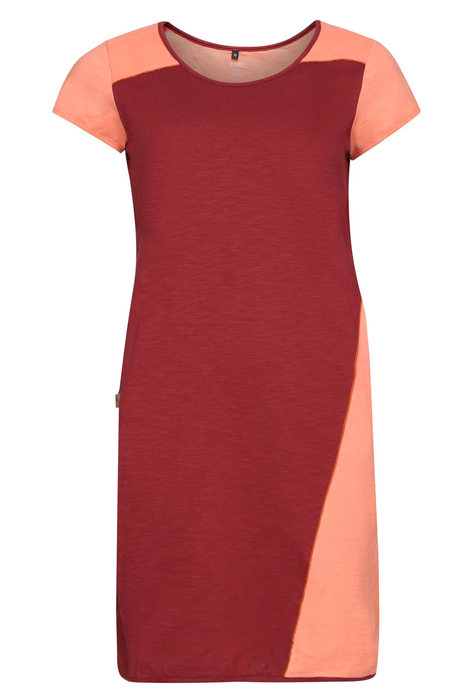 Levně Dámské Bavlněné Šaty Flowy Lady Palisander/Coral