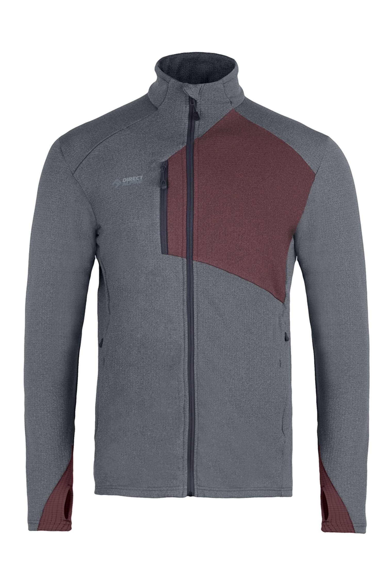 Levně Pánská Mikina Mallet Anthracite/Palisander