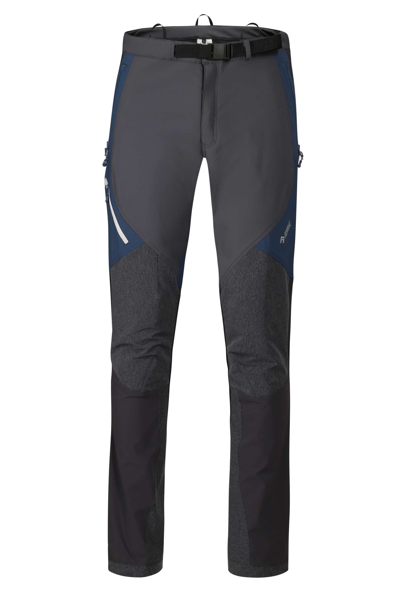 Levně Pánské Outdoorové Kalhoty Cascade Plus Anthracite/Navy