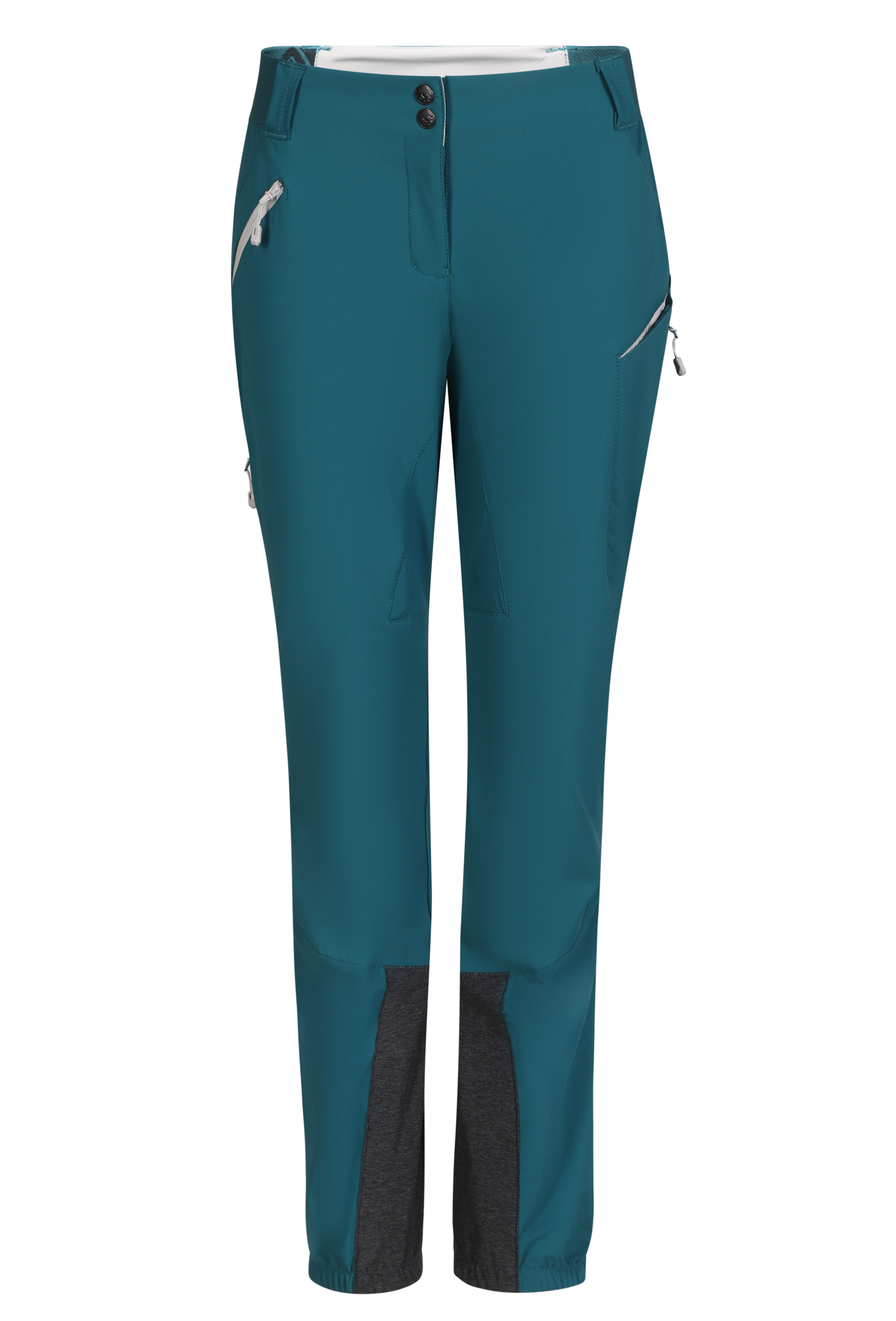 Levně Dámské Outdoorové Kalhoty Rebel Lady Emerald/Grey