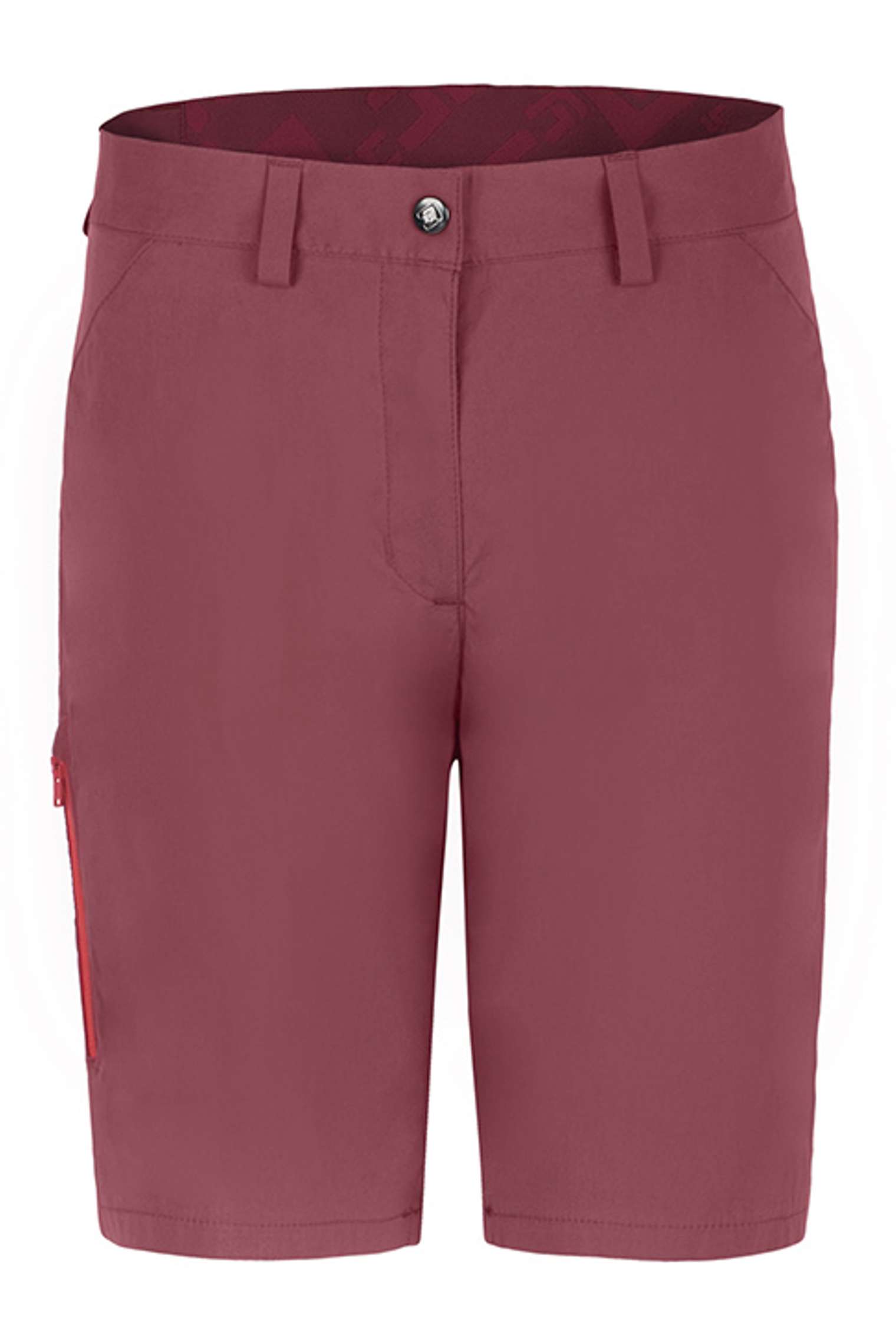 Levně Dámské Outdoorové Kraťasy Alaro Shorts Lady Palisander/Brick