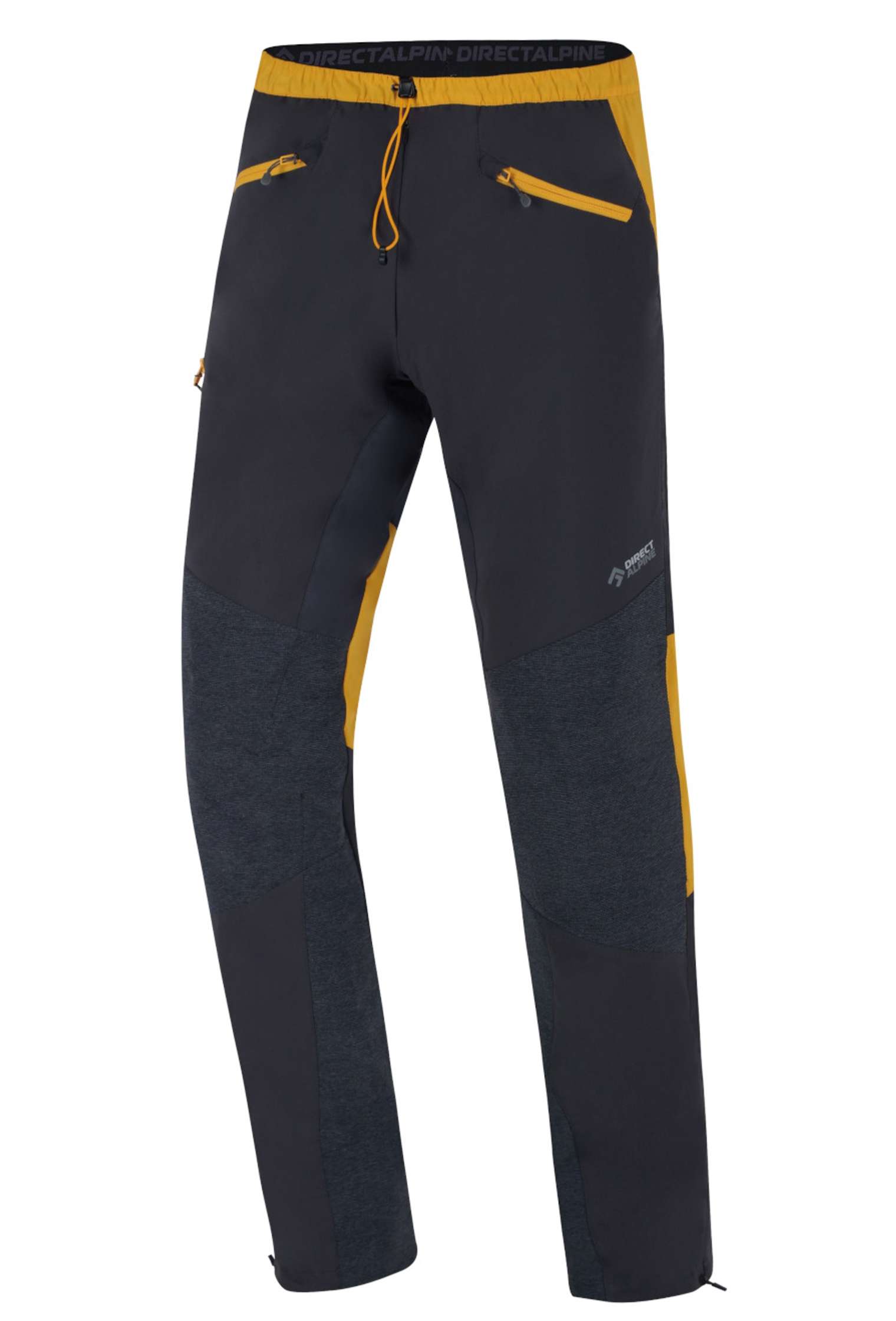 Levně Pánské Lezecké Kalhoty Ascent Light Anthracite/Mango