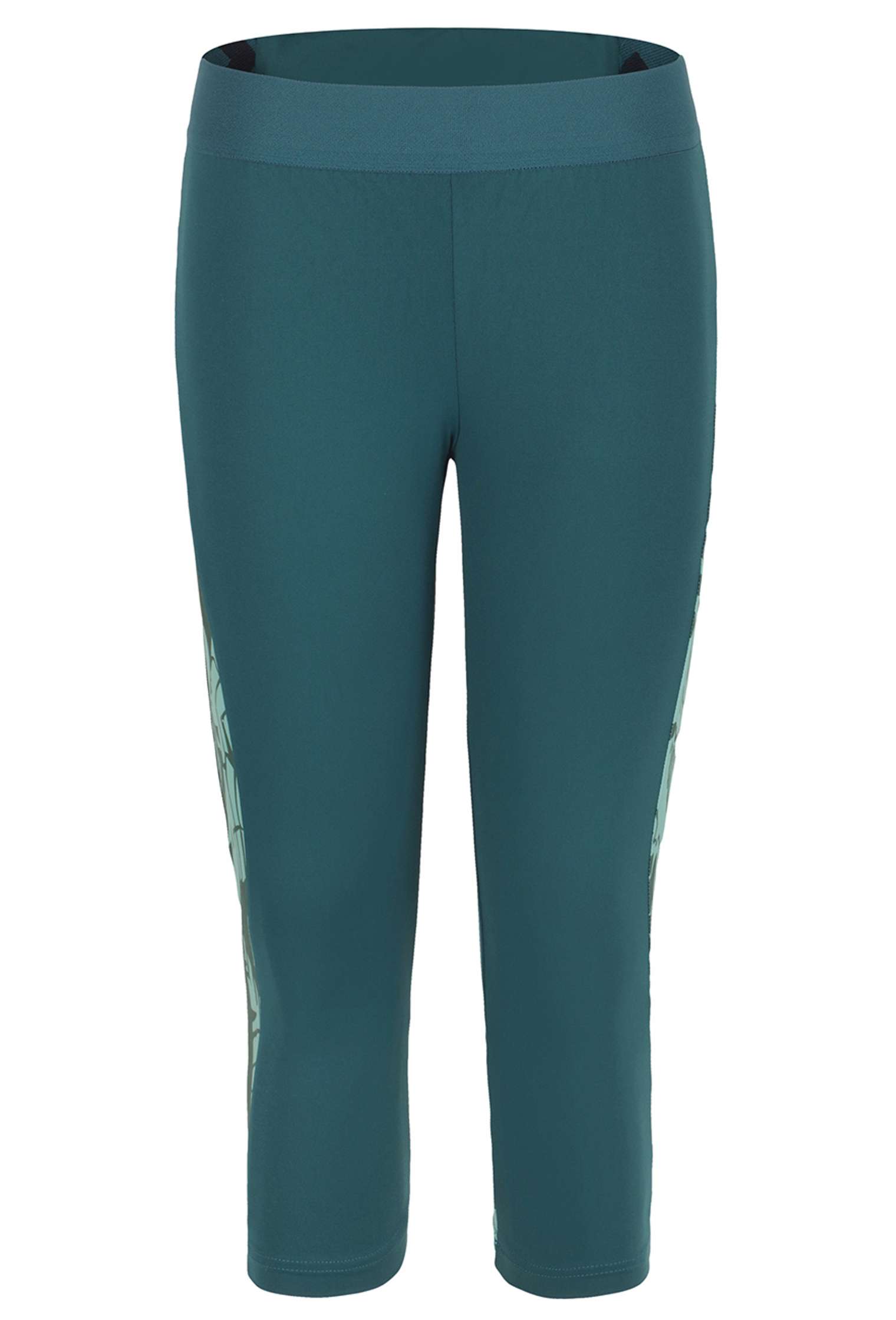 Levně Dámské Sportovní Legíny 3/4 Moab Emerald