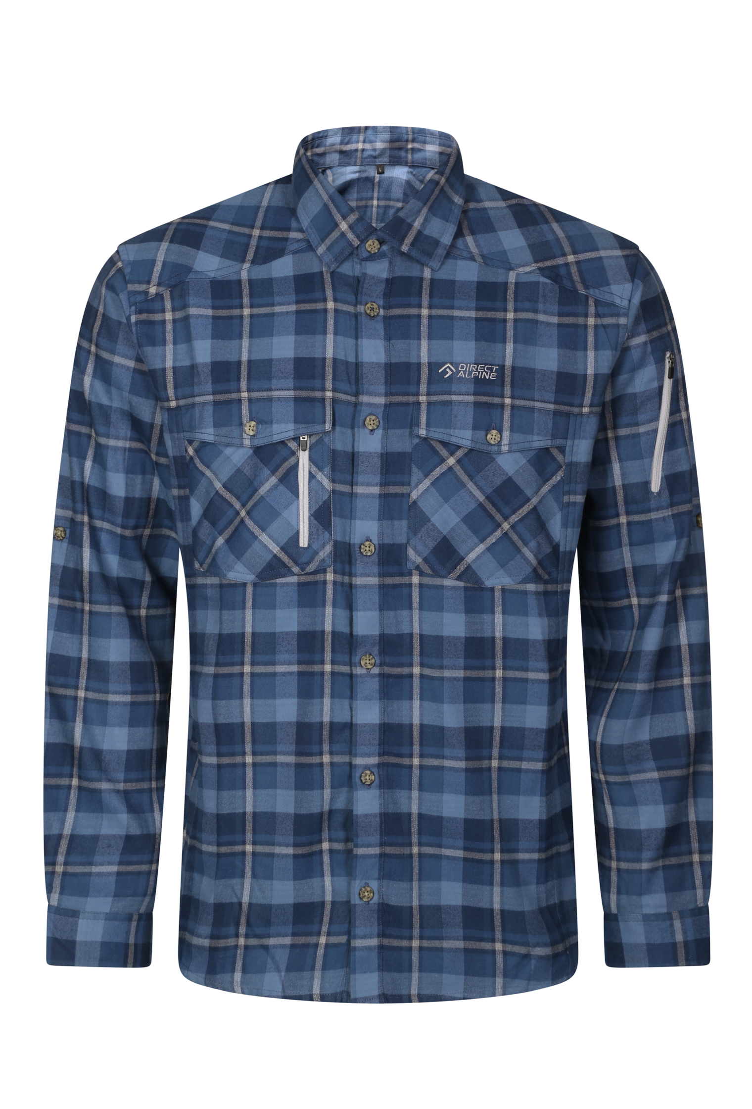 Levně Pánská Košile Dawson Navy/Grey