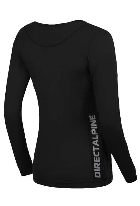 Fotogalerie Dámské merino triko FURRY LONG LADY black (DA big font)